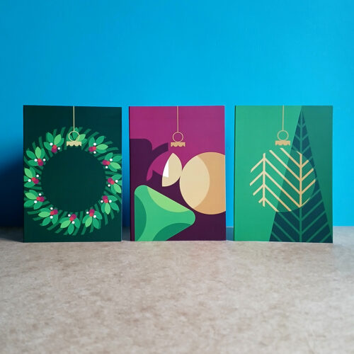 Minimalist Christmas cards