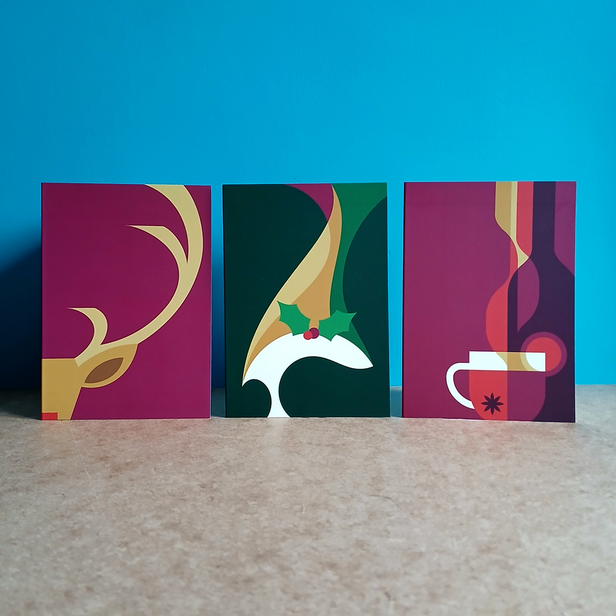 Minimalist Christmas cards