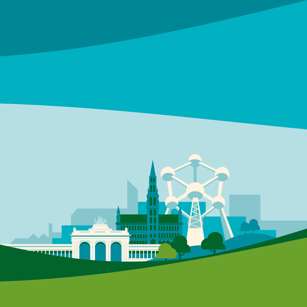 Brussels illustration