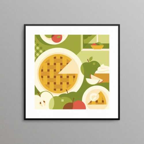 Apple Pie print