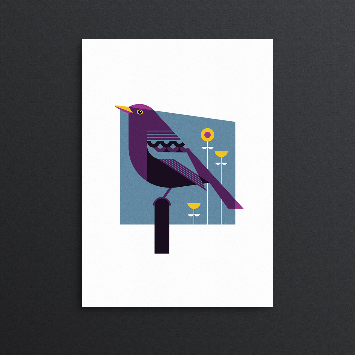 Blackbird Print