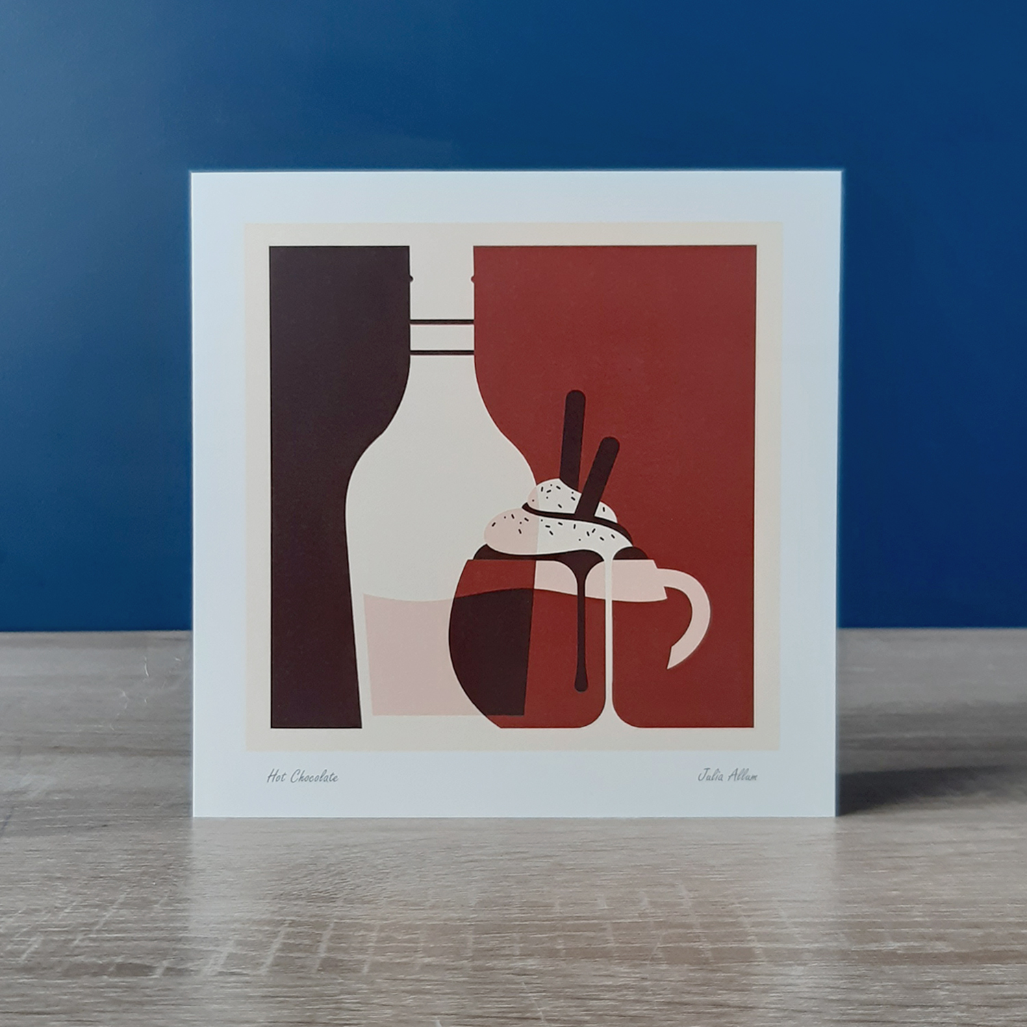 Hot Chocolate greetings card