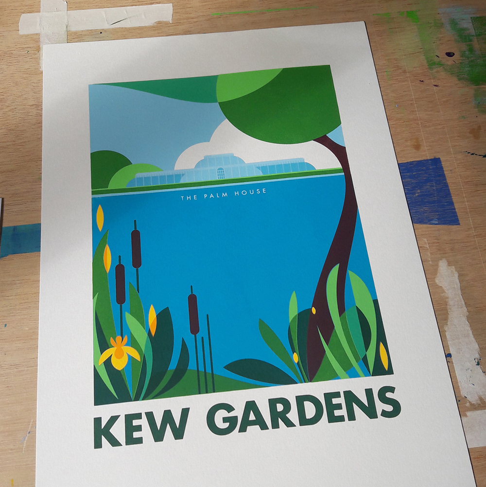 Palm House screen print - Image 4