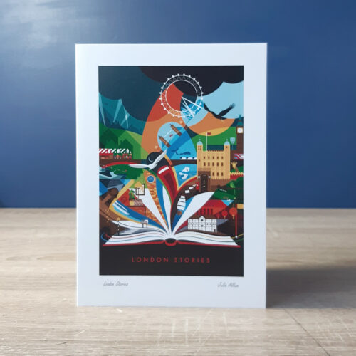 London Stories greetings card