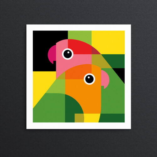 Lovebirds Print