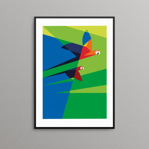 Macaws Print