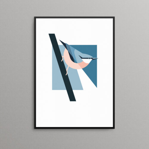 Nuthatch Print