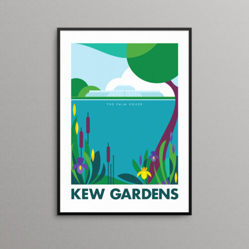 Kew Gardens Palmhouse Print