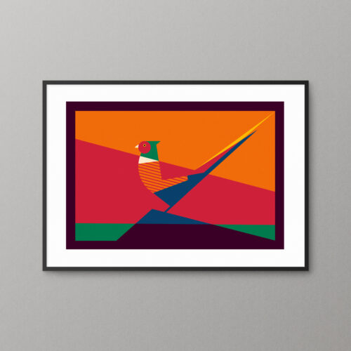 Pheasant print