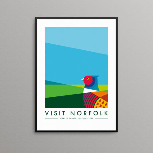 Norfolk Pheasant Print