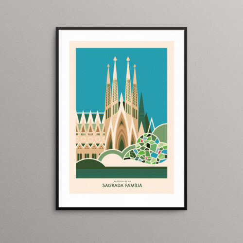 Sagrada Familia Barcelona Print
