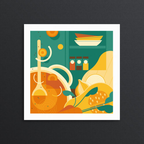 Butternut Squash soup print