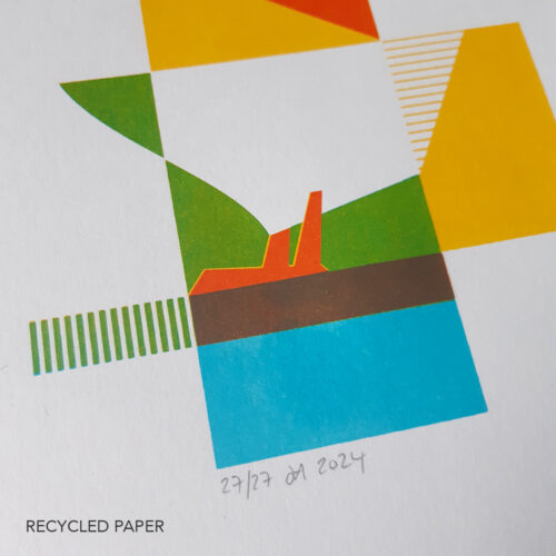 Duck screen print