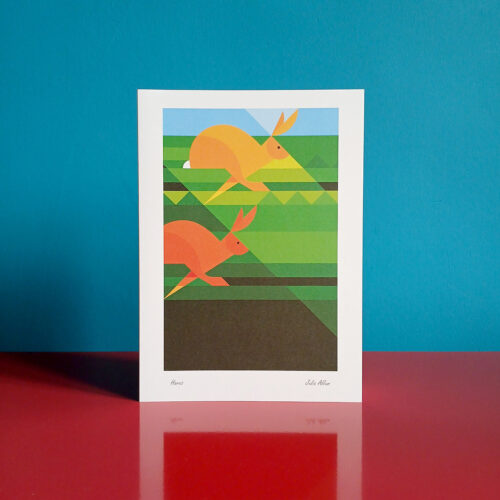 Hares card