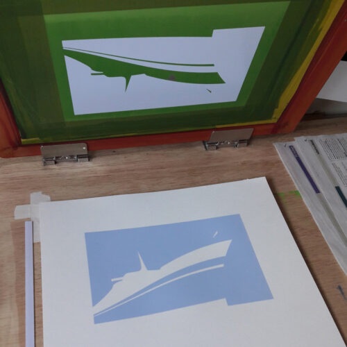 SS Rotterdam screen print