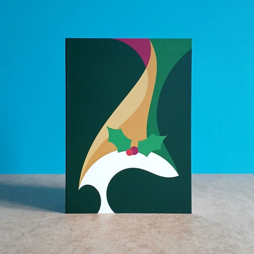 Christmas pudding card